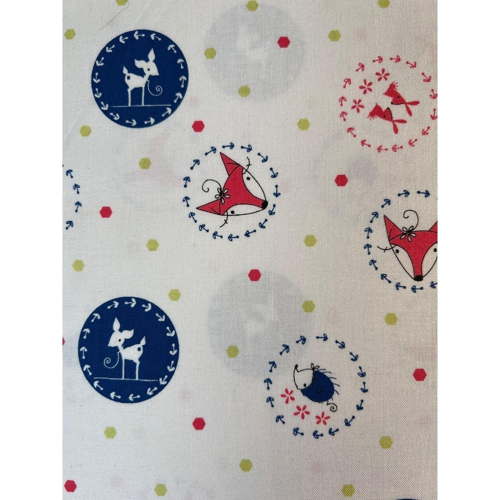 Fabric - OOP Enchant Woodland Creatures Little Folk Riley Blake Designs - 1 Yard